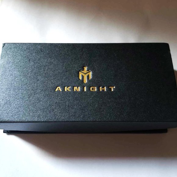 New AKNIGHT Watch Orange Dial Analog Quartz  Stainless Steel Waterproof … - Picture 9 of 9